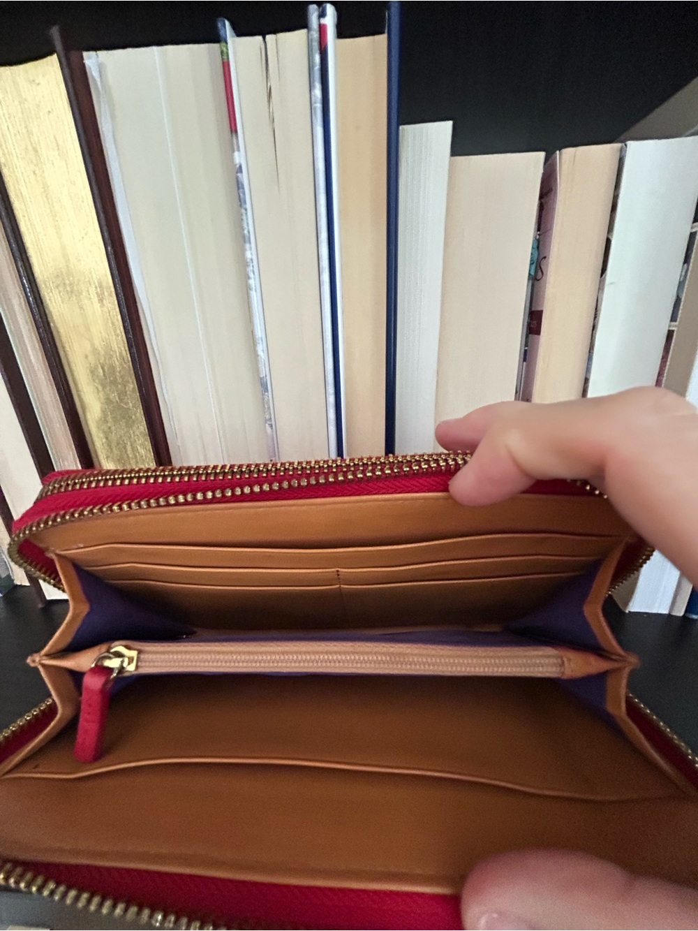 Tusk - Double Zip Clutch Wallet - Picture 10 of 15